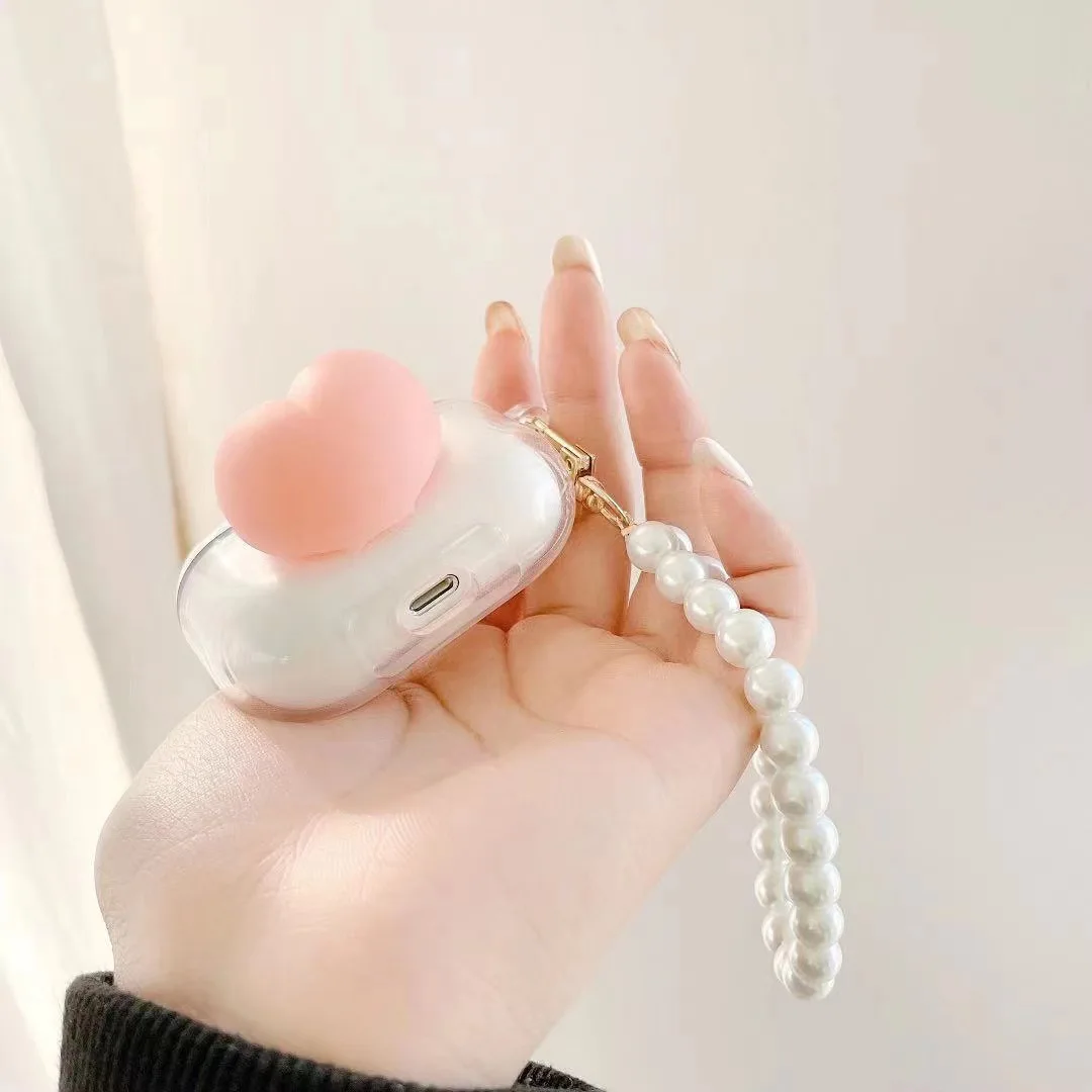 Защитный чехол для наушников Airpods Pro 2nd Pearl Pendant