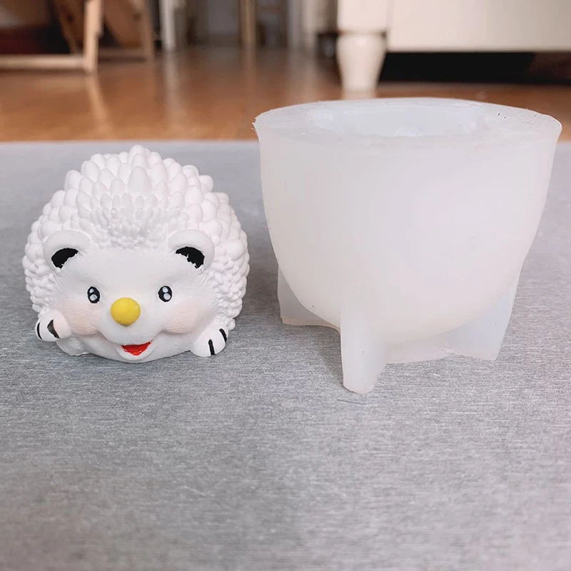 

3D-форма для изготовления мыла в виде Ежика