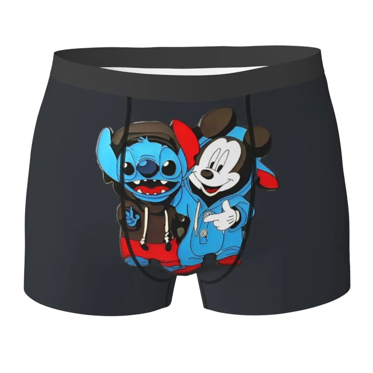 Нижнее белье со стежком мужские трусы с Микки Маусом удобные боксеры на заказ