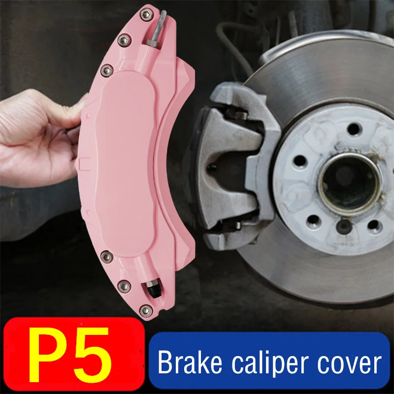 

For Xiaopeng P5 Car Brake Caliper Cover Aluminum Metal Fit 460G 460E 550G 550E 550P 600P 2021