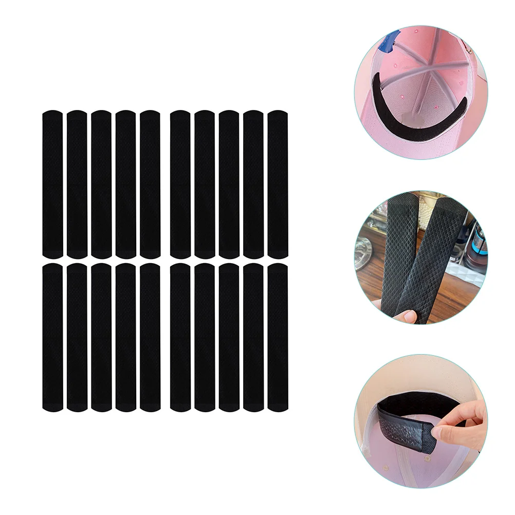 

Absorbent Sweat Pads Hat Sweat Liner Clothing Collar Absorption Strips Hat Anti Dirt Inner Collar Cross Sweat Patch
