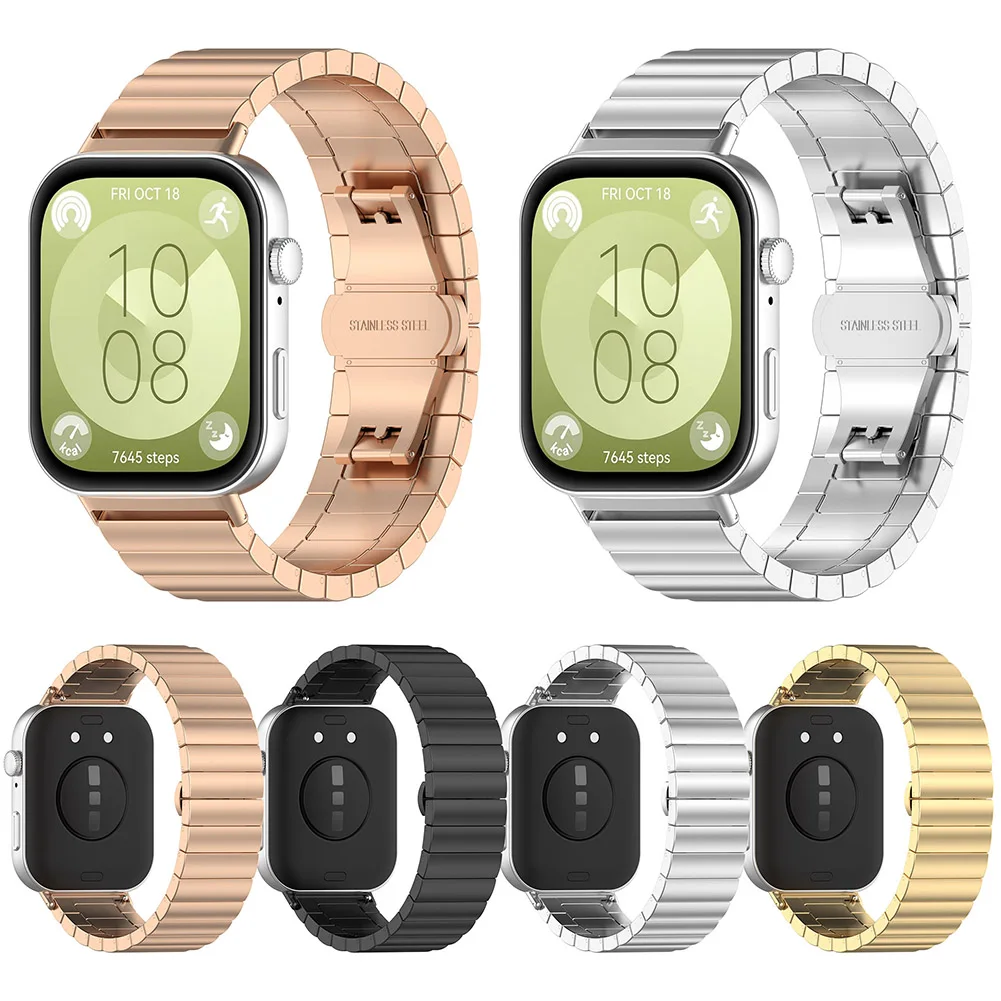 Ремешок из нержавеющей стали для Huawei Watch Fit 3