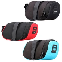 1pc bicycle saddle bag waterproof mountain bike saddle storage seat rear tool pouch bag saddle outdoor cycling mtb accessories