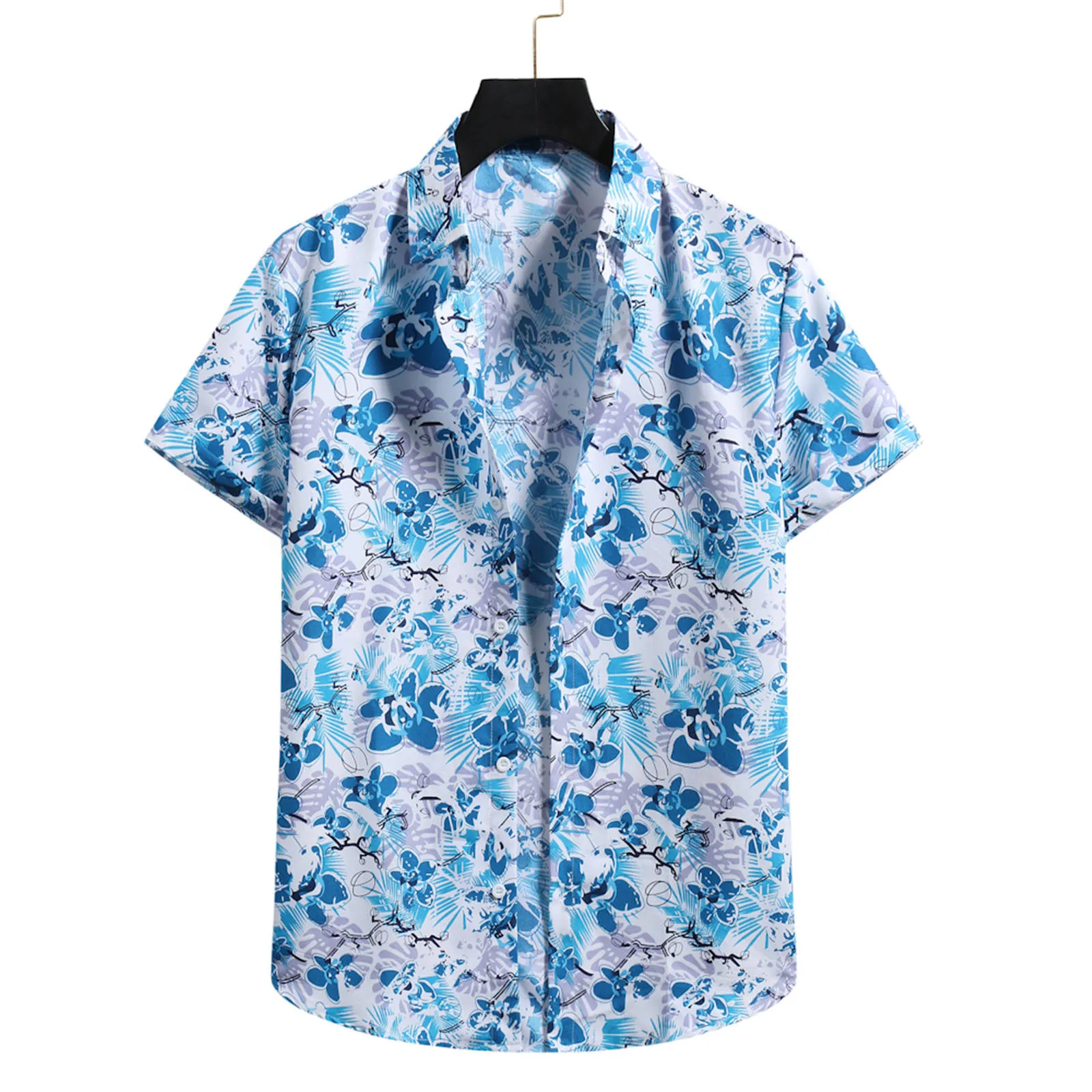 

Пляжный кардиган, короткая мужская рубашка с цветами, водолазка, рубашка, мужские Гавайские рубашки с рукавами, тяжелые хлопковые футболки ...
