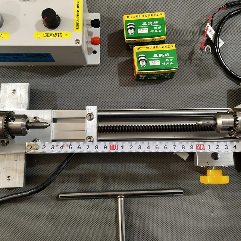 Многофункциональный микротокарный станок 180 Вт шлифовка и полировка обработка