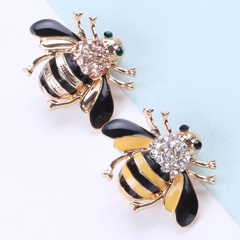 

New Arrival Insect Brooch Inset Rhinestone Bee Corsage