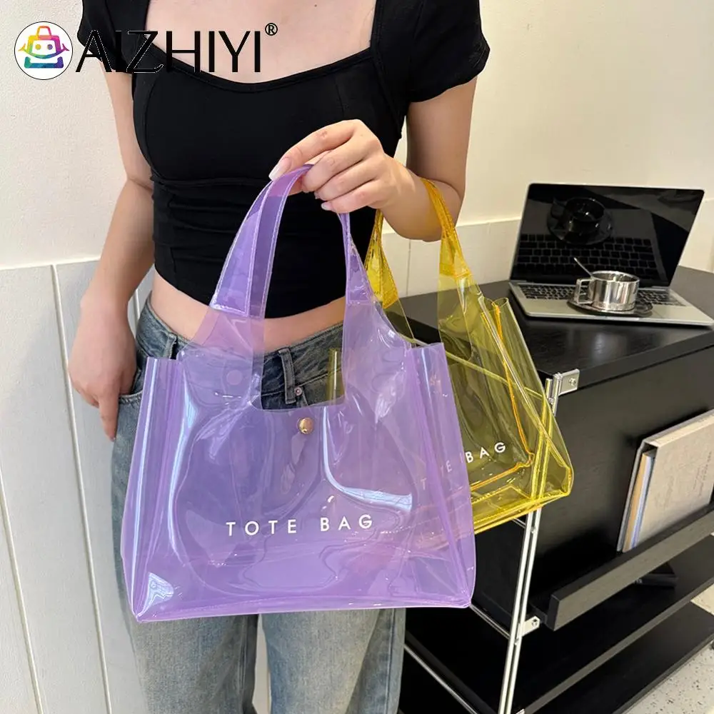 Большая сумка для женщин через плечо с магнитной застежкой ПВХ большая