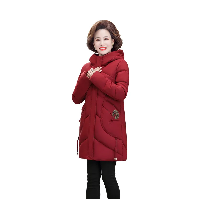 

2023 Winter Thicken And Keep Warm Women Cotton Coat Cotton-padded Clothes T065