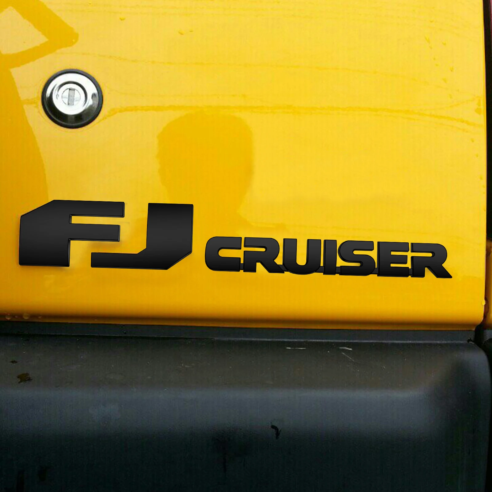 Эмблема заднего багажника FJ CRUISER ярлык с буквами Наклейка для Toyota Cruiser логотип