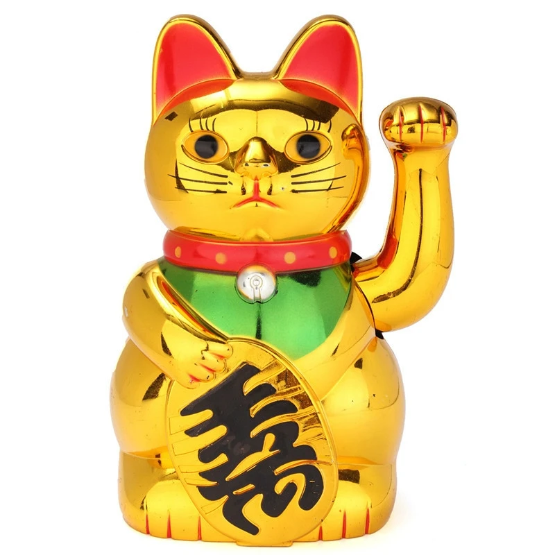 

Фигурки кошки удачи пластиковые