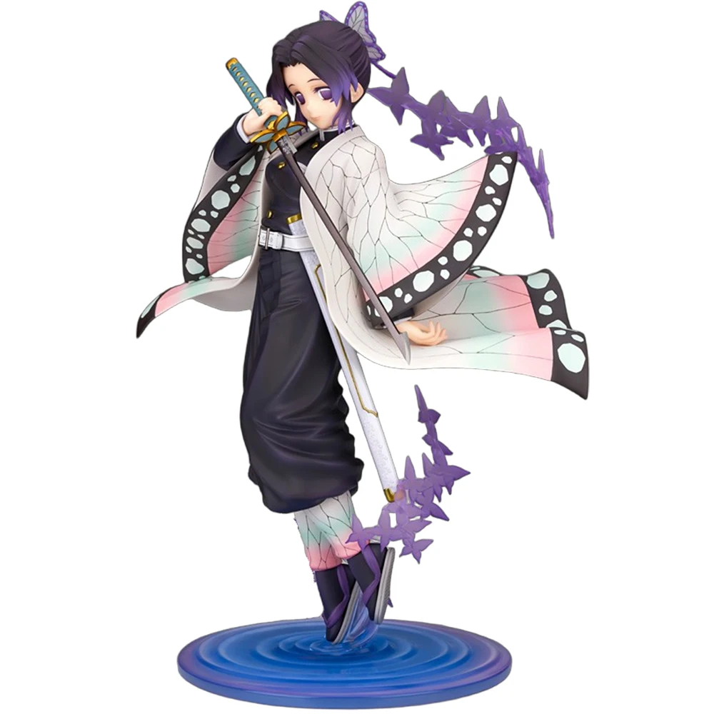 Фото 15 см аниме фигурка убийцы демонов Kochou Shinobu Kamado Nezuko фигурка Demon Slayer: Kimetsu no Yaiba Kizuna no Sou, боевые фигурки №1