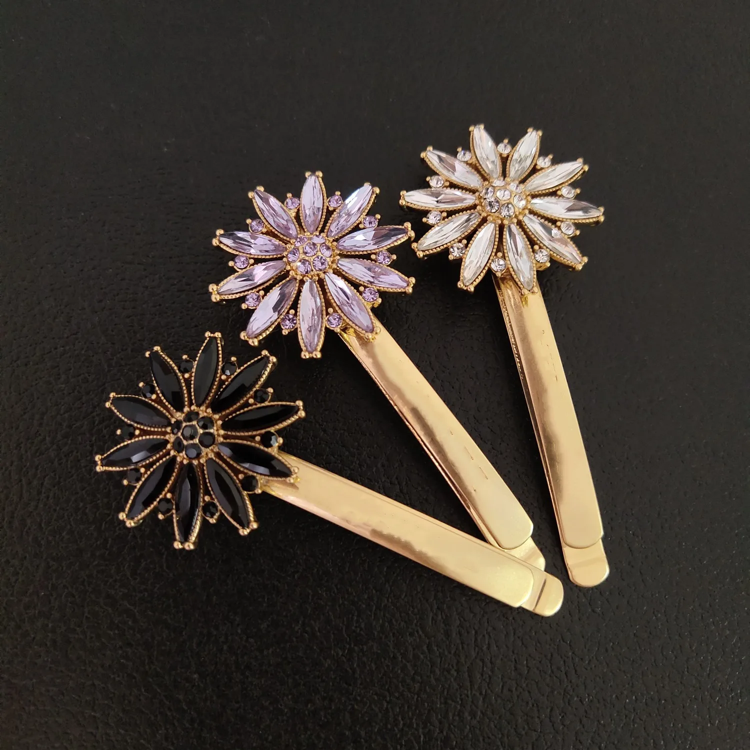 

European and American fashion flower hairpin