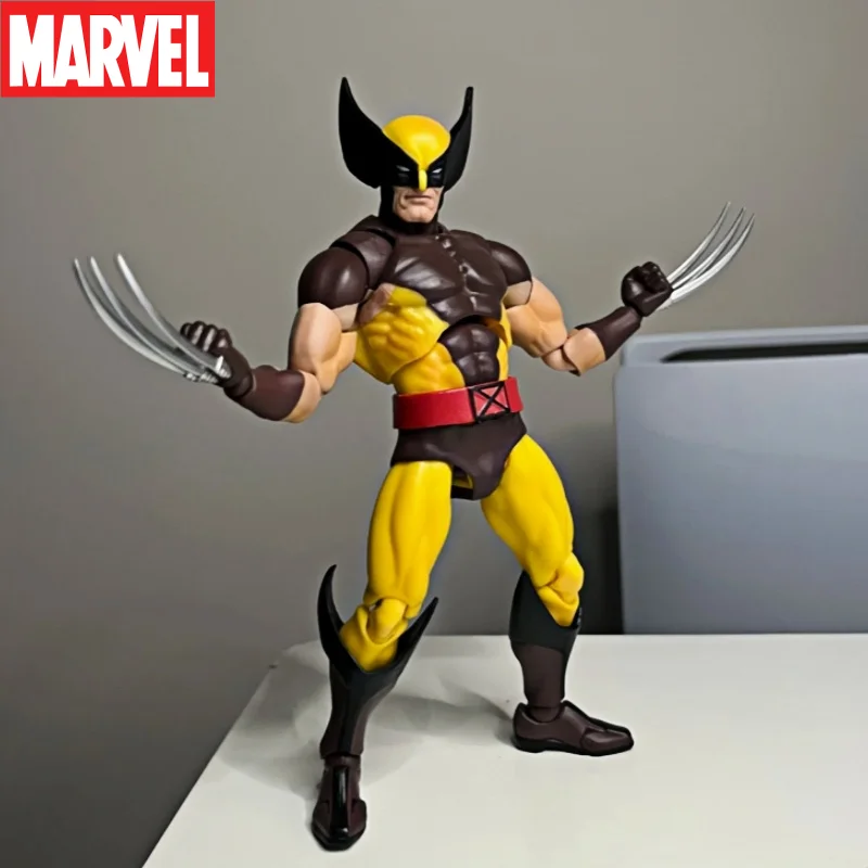 Hot Ct Toys Росомаха Фигурка Коричневый Комикс Mafex 138 X-Men Shf Аниме Ko Модели Статуя