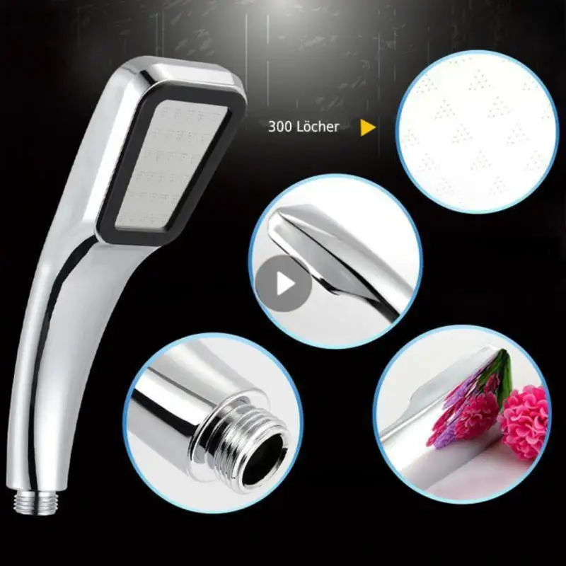 Лейка для душа с эффектом дождя насадка 300 отверстий водосберегающий фильтр