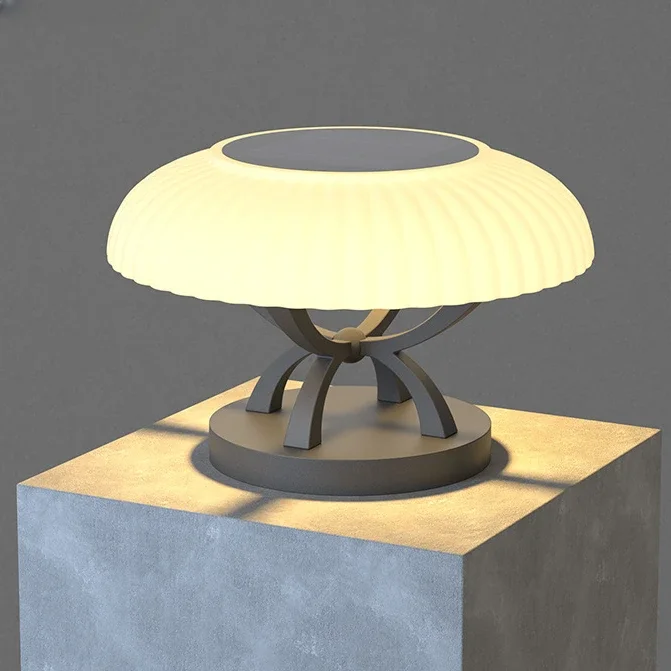 GHJUYIOL Настенные колонны фары на солнечной энергии для виллы наружные настенные