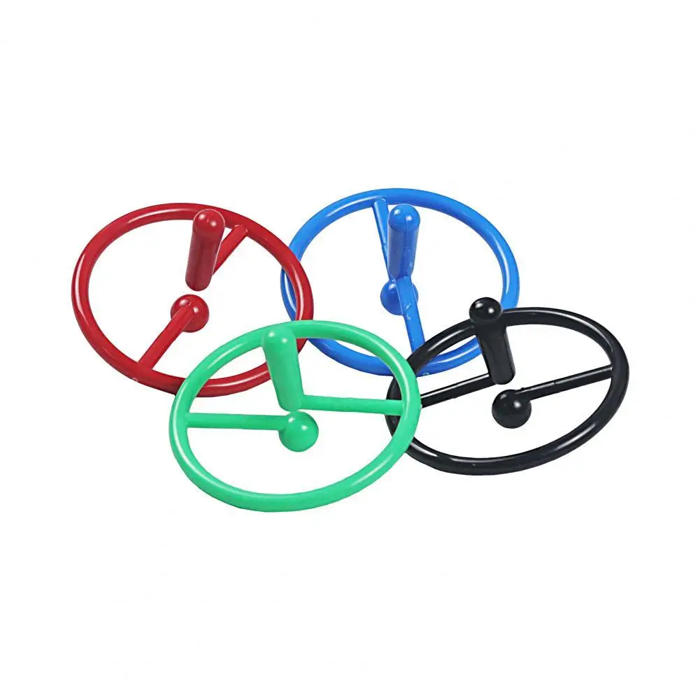 

Bright Color Fashion Exercise Hand-on Ability Toy Anti-fade Spinning Top Toy Creative for Kids