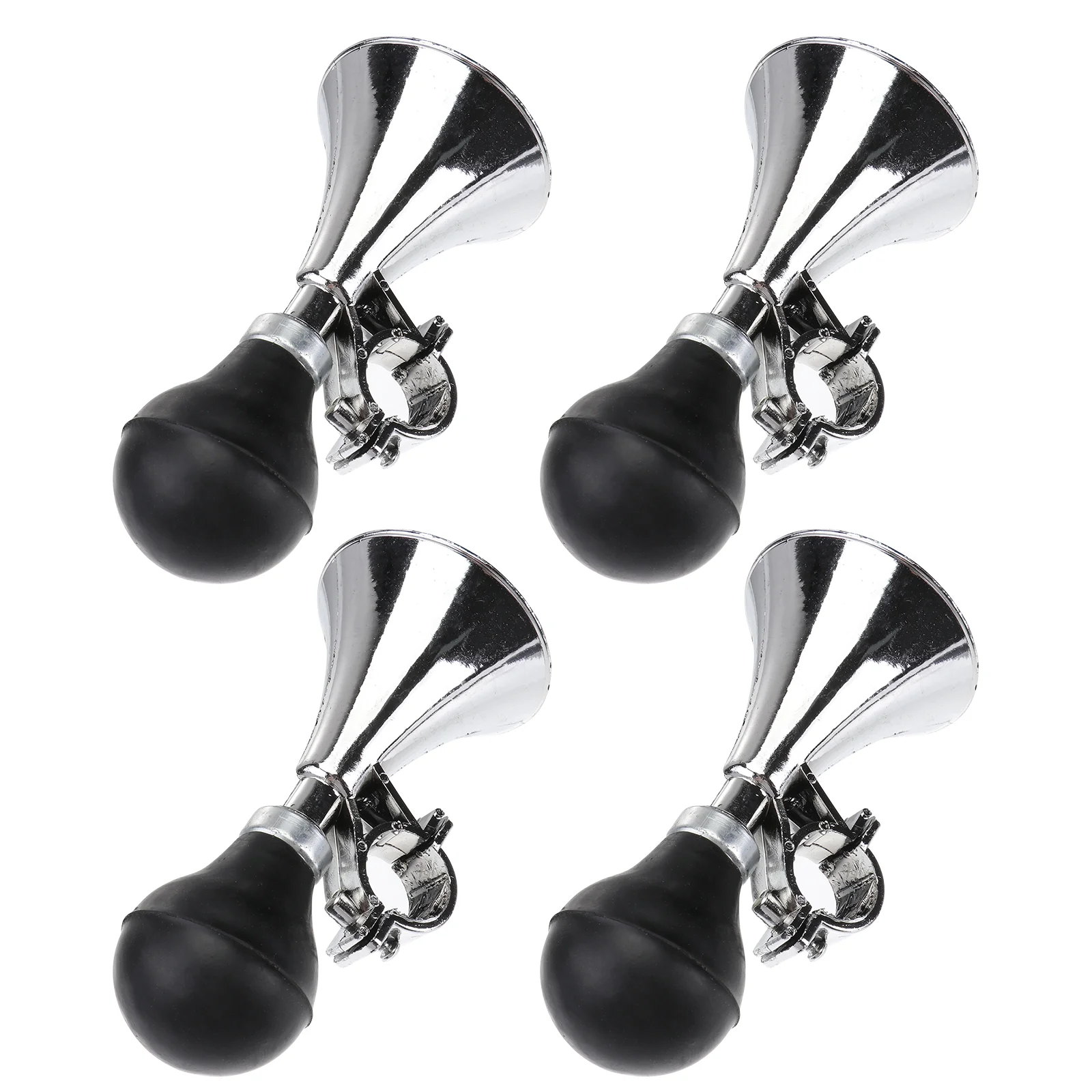 

4pcs Chic Bike Air Pressure Horn Bike Horn for Daily Use Outside Outdoor