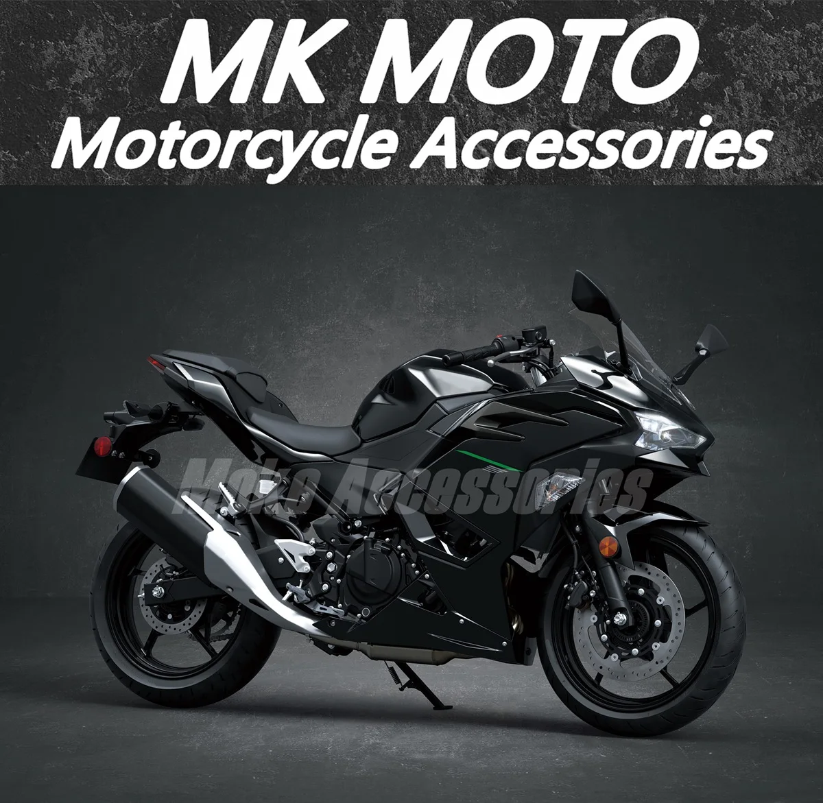 Комплект обтекателей для мотоцикла подходит Ninja500 2024-2025 кузов высокого качества