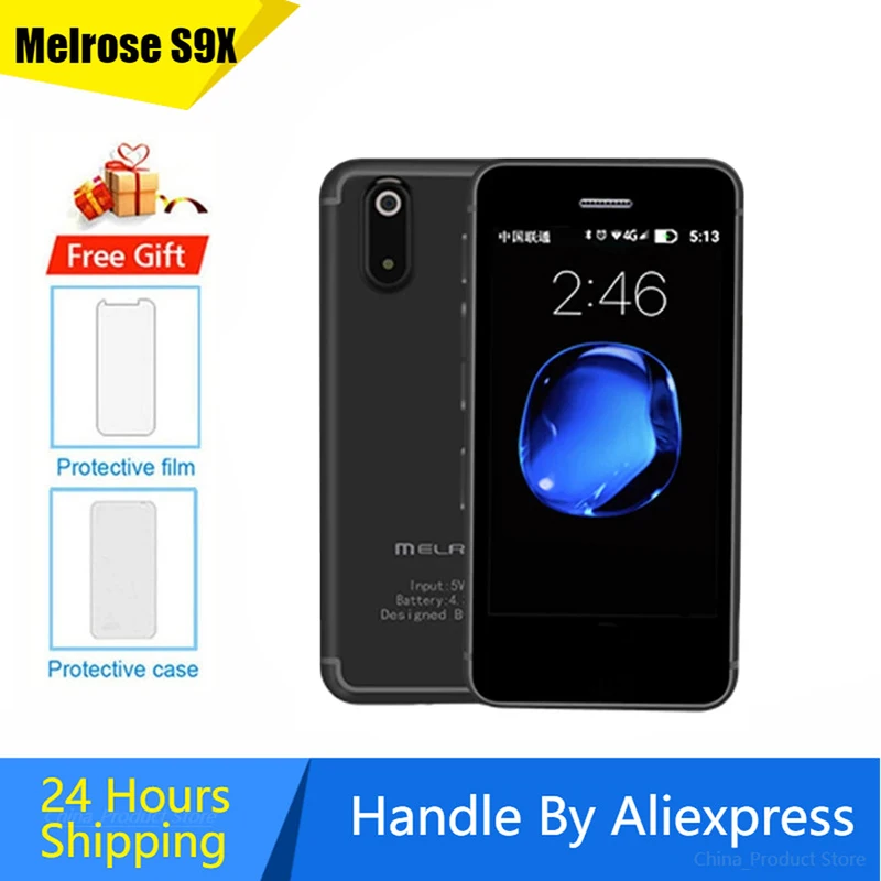 

Melrose S9X 1GB RAM 8GB ROM Quad Core Mini Androrid Celular 2.5'' WiFi 4G WCDMA Pocket Students Small Smartphone PK 7S XS XS11