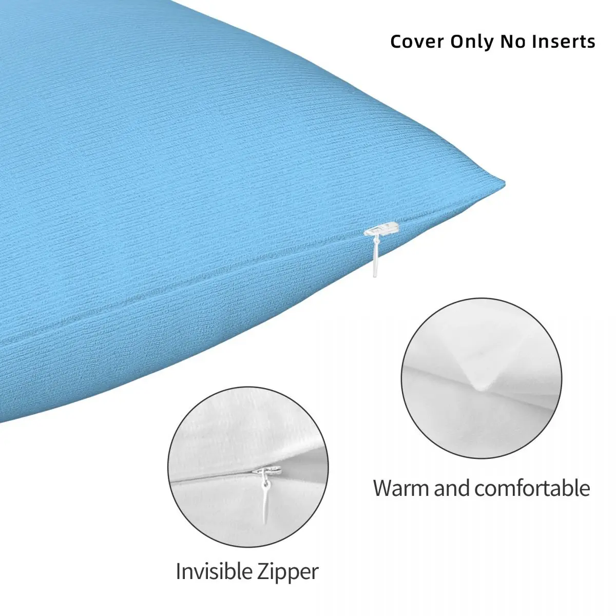 Однотонная яркая синяя-100 синие оттенки на подушках ozcushion все товары подушка