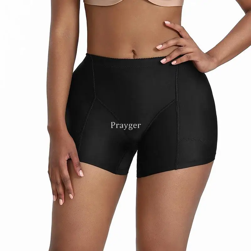 Women Butt Lifter Removable Inserts Panties Padded Underwear Shaper Control Waist Boyshorts Big Large Hip M-4XL