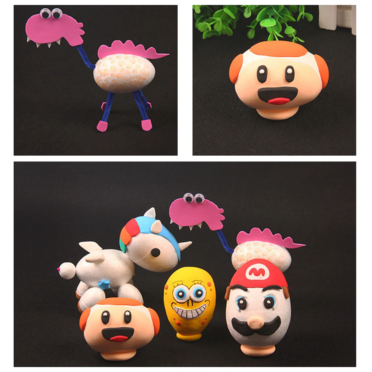 50 шт. яйцо для рисования сделай сам пасхальный декор твердое детского фестиваля