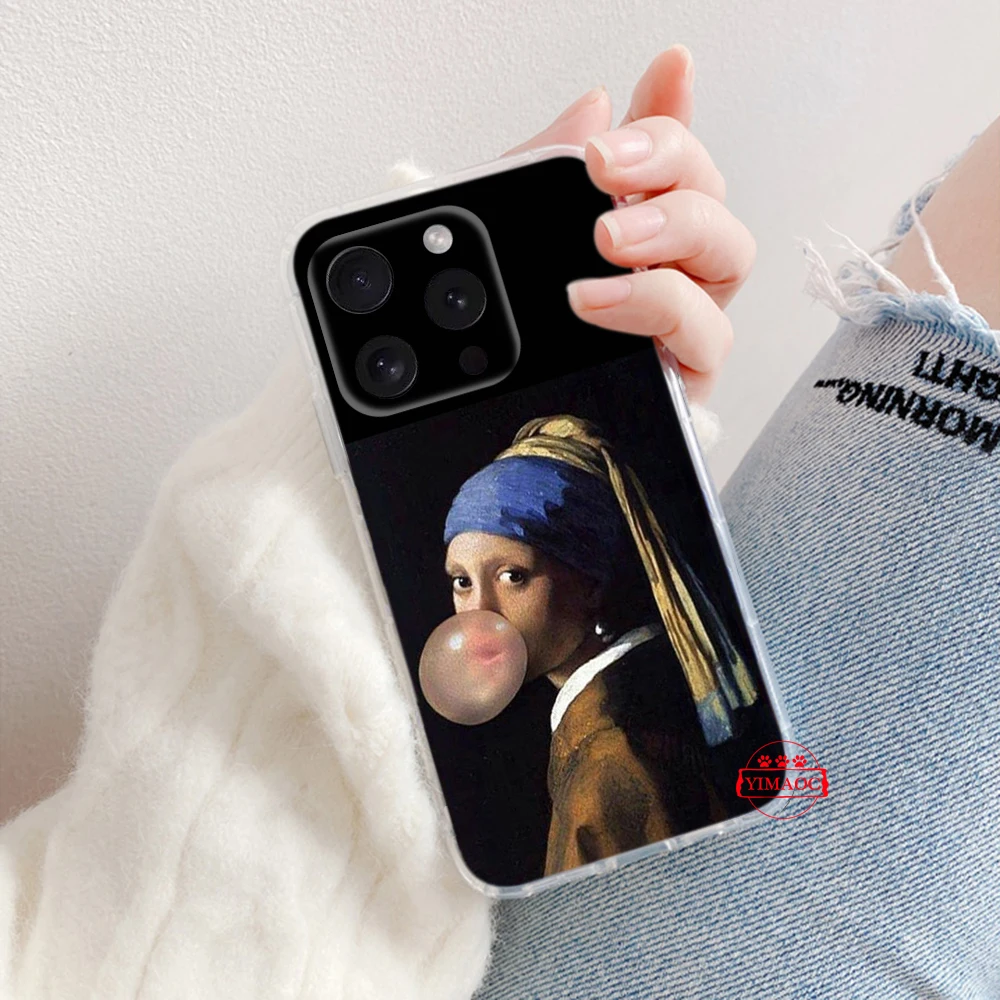 D28 скульптура искусство Мона Лиза мягкая искусственная для Moto G4 Plus G41 G5 G50 G51 G5S G6 Play