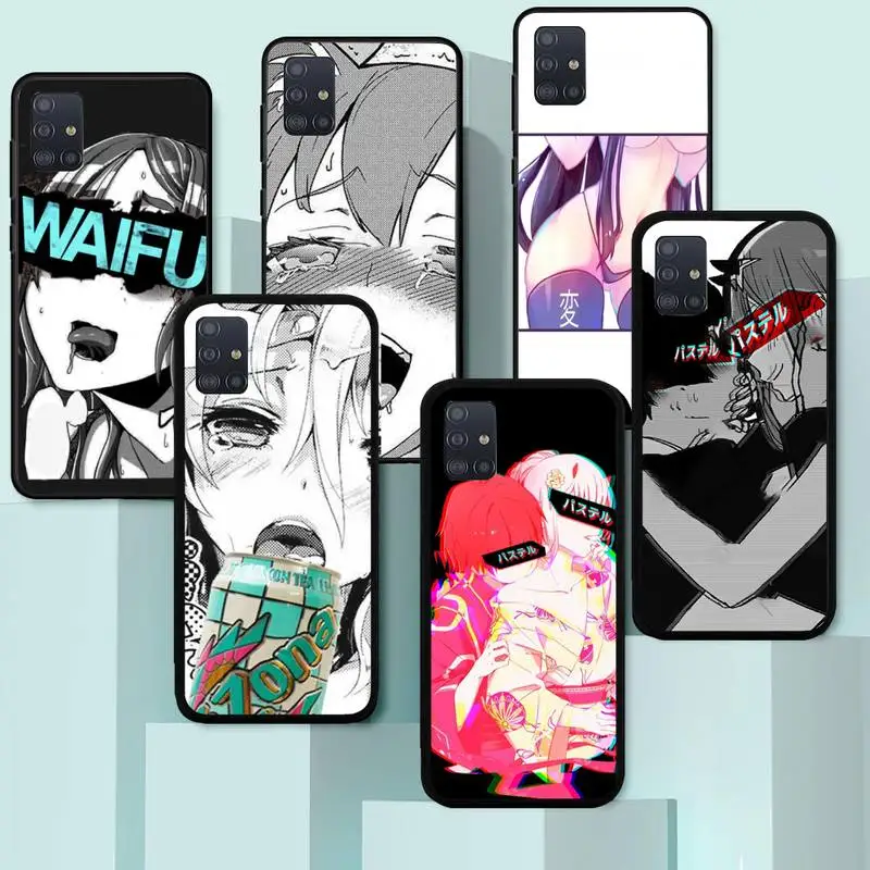 

Hentai Harajuku Anime Girl Phone Case For Xiaomi Mi11 Mi10 Mi9 Mi8 Mi6 5x 6x Note10 3 2 Pro MAX Plus 10t Lite Fundas Cover