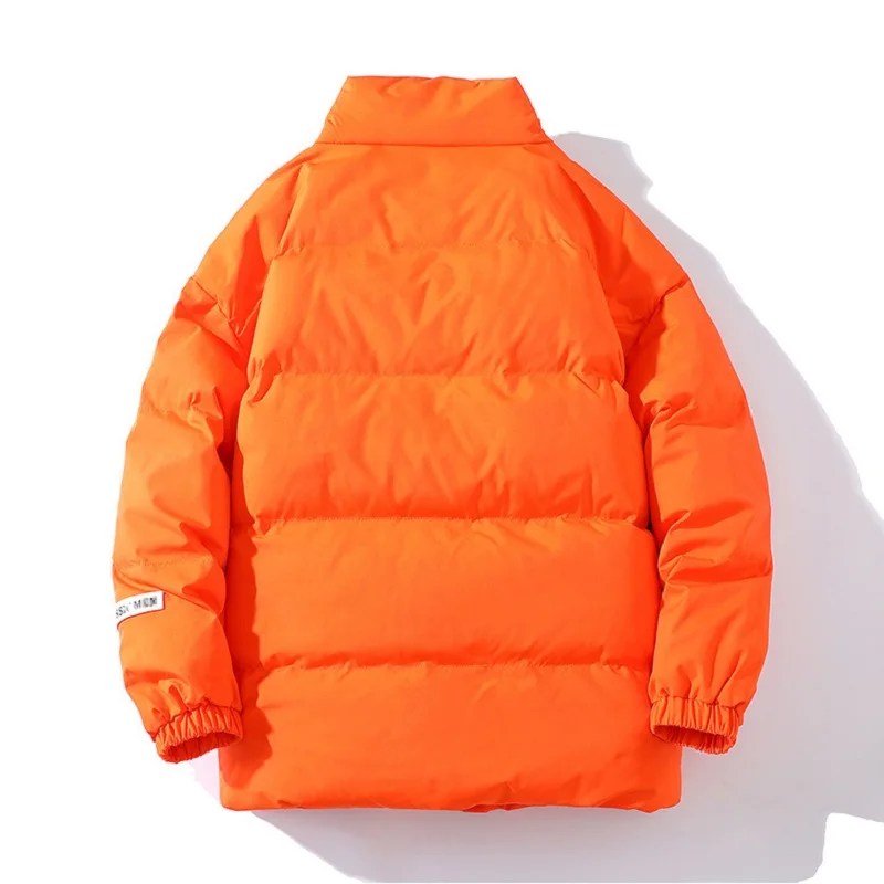 Winter Coat Classic Stand Collar Multi-color Warm Coats Men  Couple's Fashionable Outdoor Sports Jacket  Jaqueta Masculina