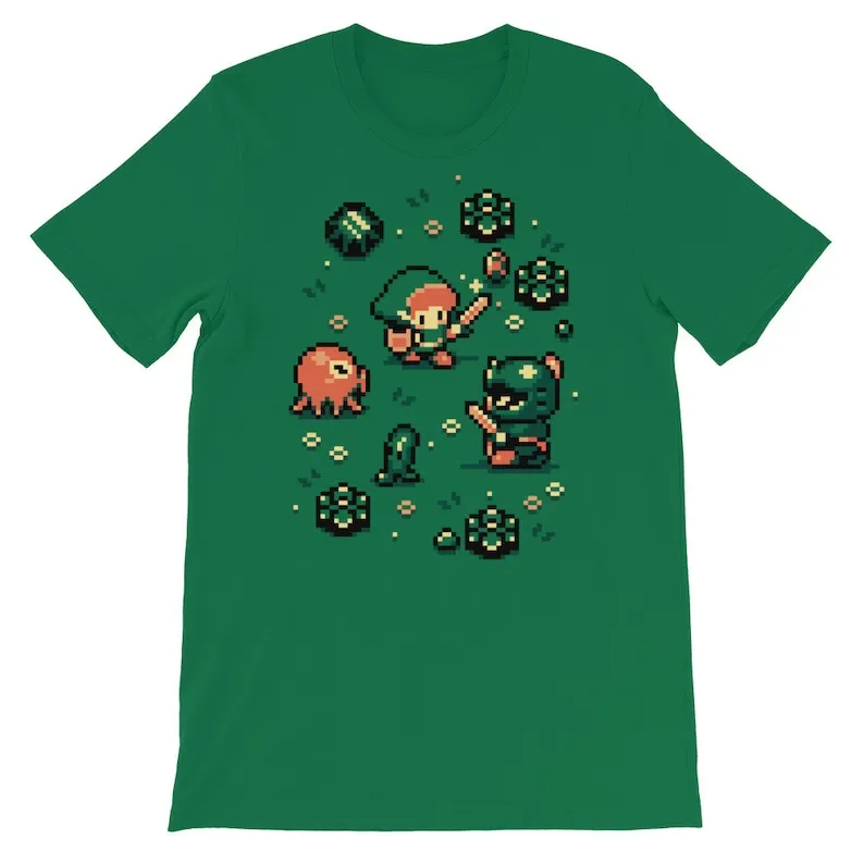 Футболка с коротким рукавом и круглым вырезом 8 бит