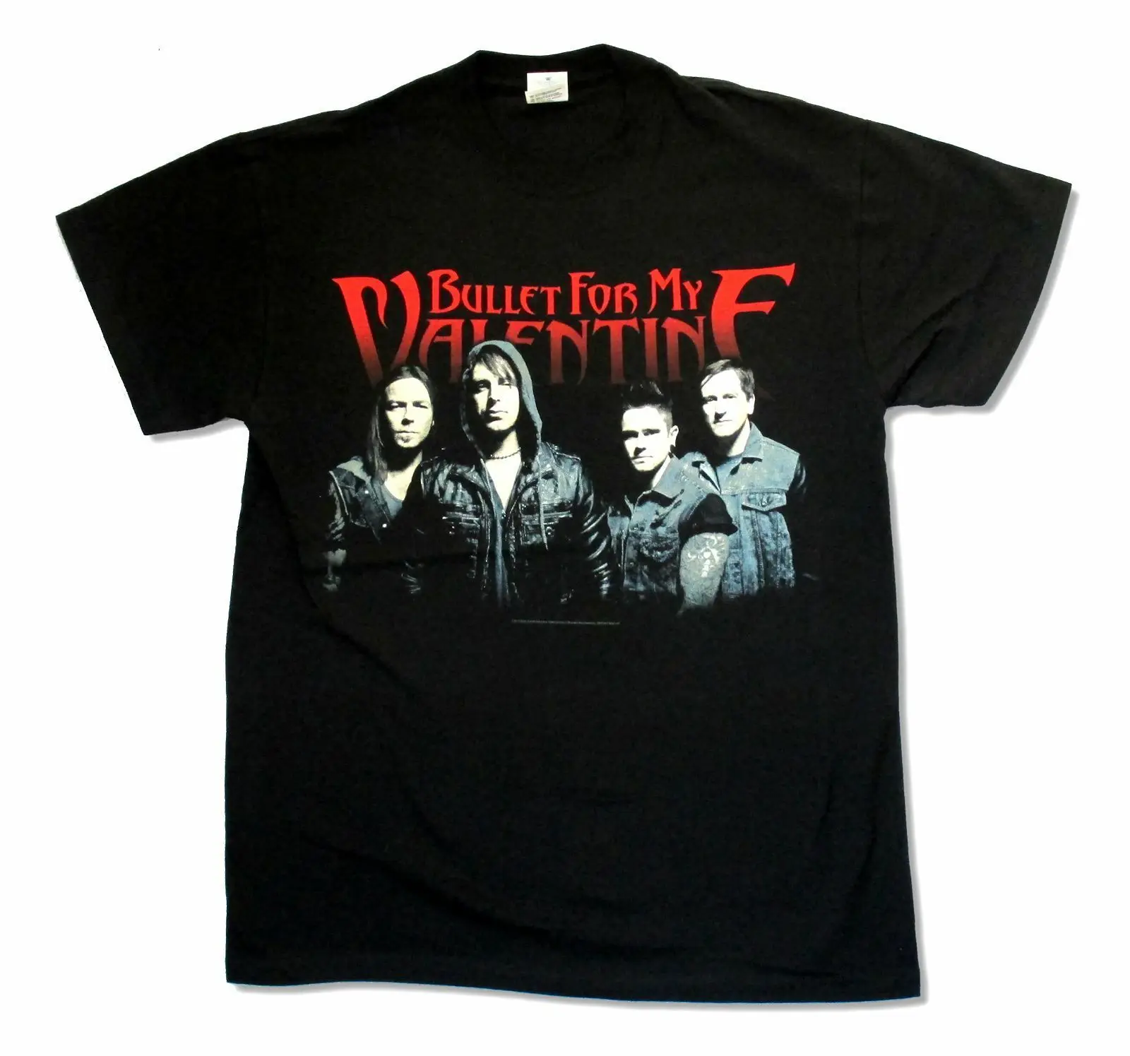 

Bullet For My Valentine Group Shot Tour 2013 Black T Shirt New