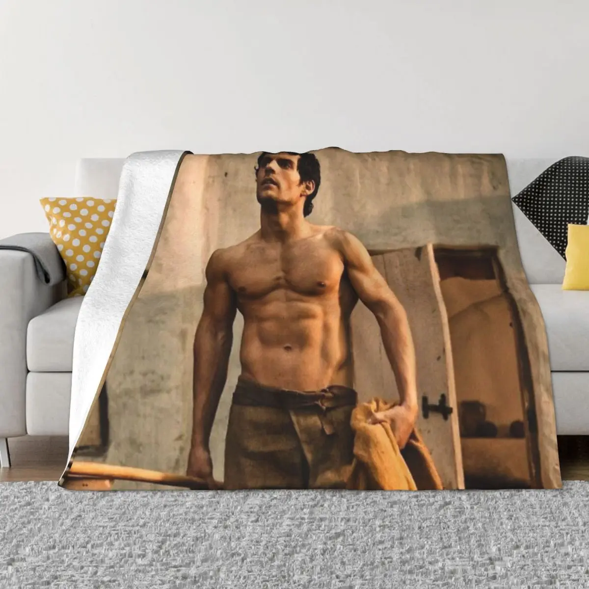 Генри Кавил ультрамягкое одеяло из микрофлиса