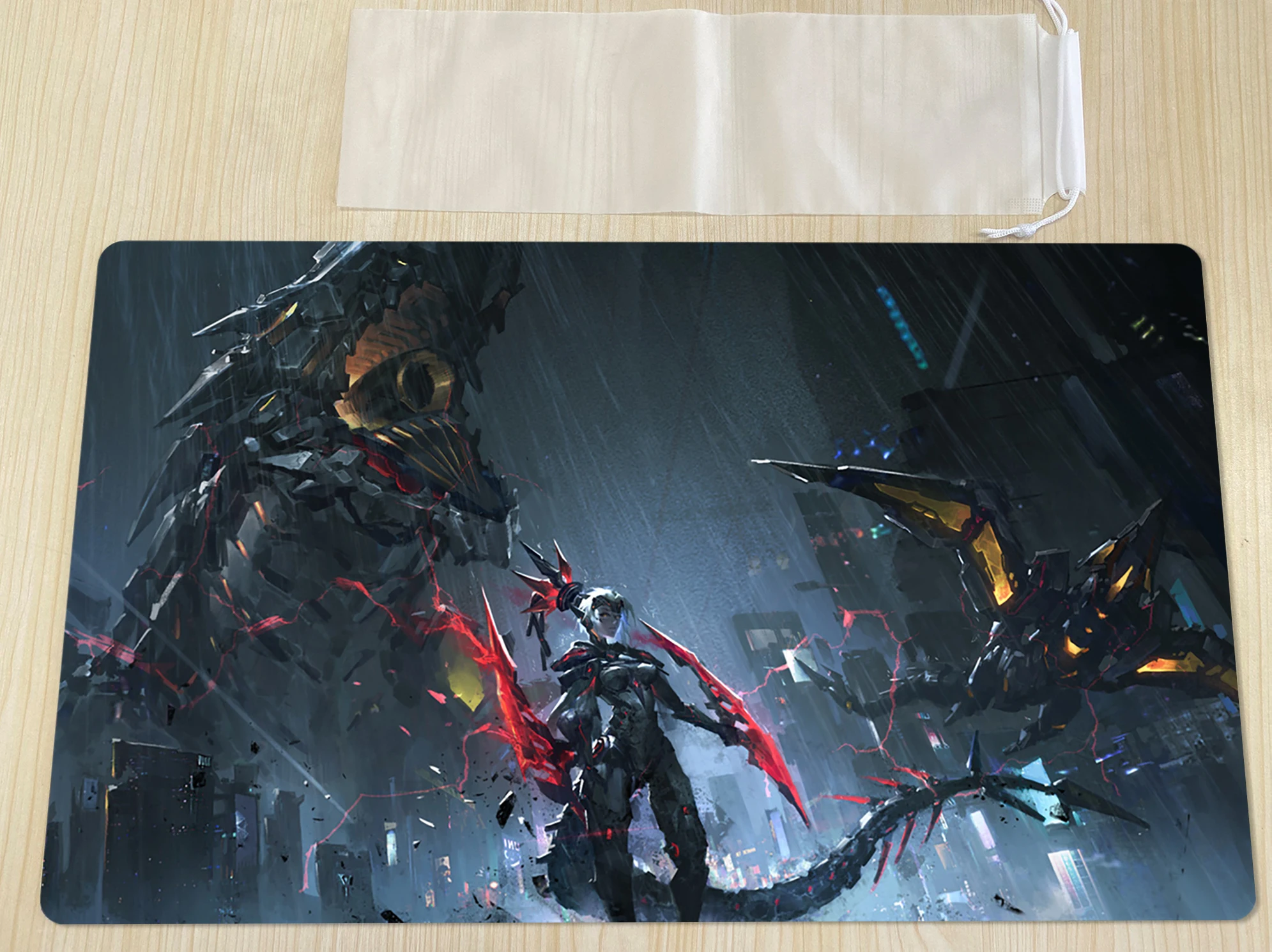 

YuGiOh Playmat Dinomorphia Kentregina TCG CCG Board Game Trading Card Game Mat Custom Anime Mouse Pad Rubber Desk Mat Zones Bag