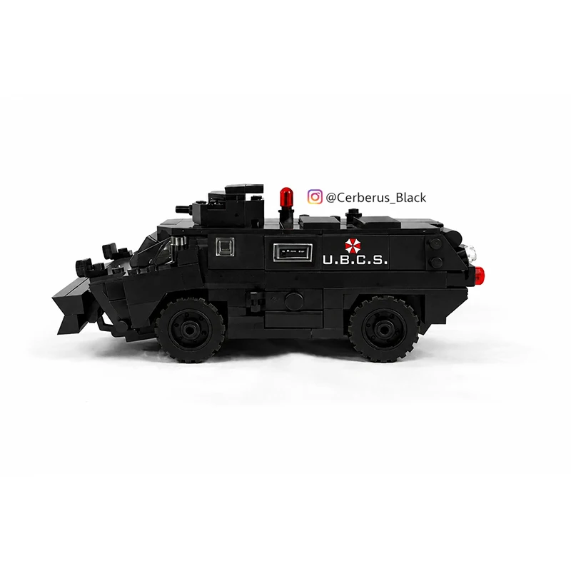 Фото Конструктор MOC «Кризисный фильм»: Модульный военный танк из строительных блоков. Технологичный подарок для детей на праздники. Набор для сборки. №2