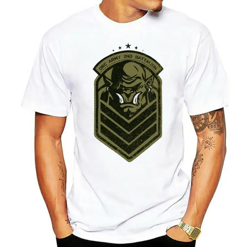 

Men T Shirt 2nd orc army shirt white tshirts Women T-Shirt