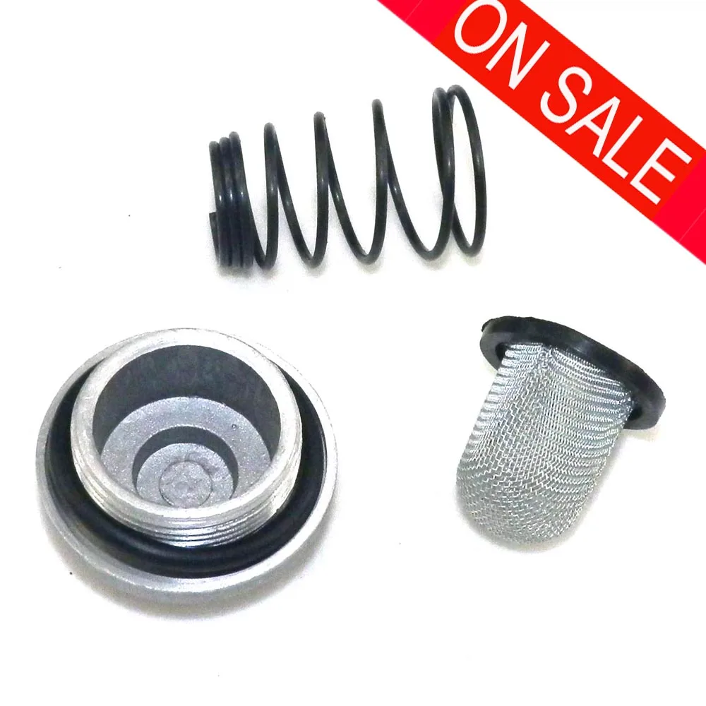 Oil Drain Plug Set Gy6 50cc 125cc 150cc Filter 139qmb / 152qmi / 157qmj Baotian Benzhou Znen Taotao