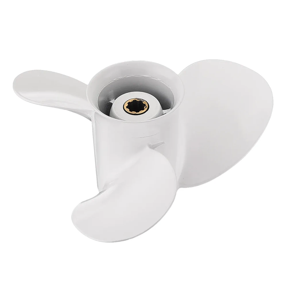 Пропеллер 9 1/4x10 1/2 683-45943-00-EL для подвесных двигателей Yamaha л.с. F9 15 F15C F15 F20 алюминий 8