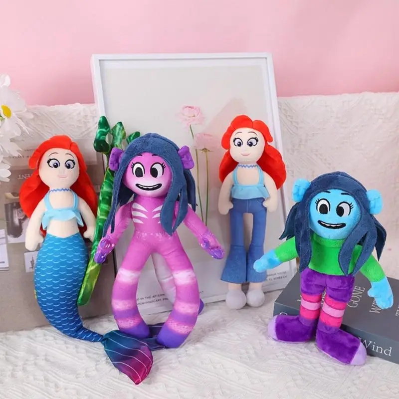 

Cute Ruby Gillman Kraken Mermaid Plush Toy Anime Stuffed Animals Gillman Plush Doll Kids Toys Boys Girls Birthday Christmas Gift