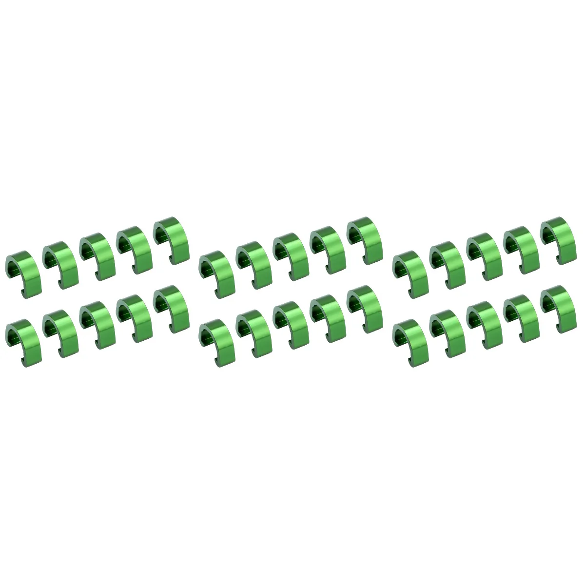 

30 PCS Wire Clamps Tubing Clips Mountain Bike Shaped Buckle Bike Line Pipe Fixing Pipe Clamp Line Clips Bike Brake Line