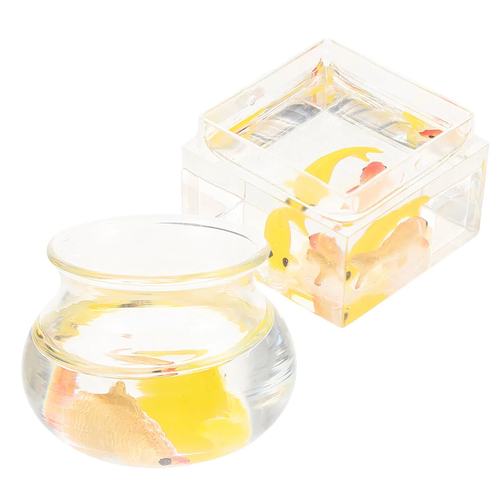 

2 шт., миниатюрная чаша в виде золотой рыбки