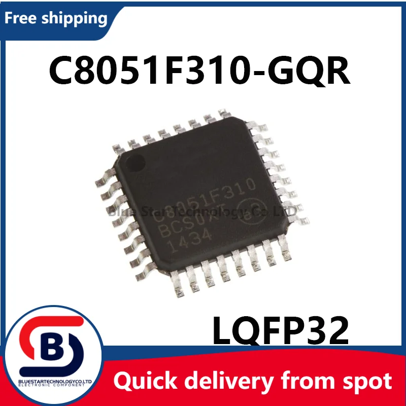 

Free Shipping 10-50pcs/lots C8051F310-GQR C8051F310 8051F310 LQFP32 Quick delivery from spot