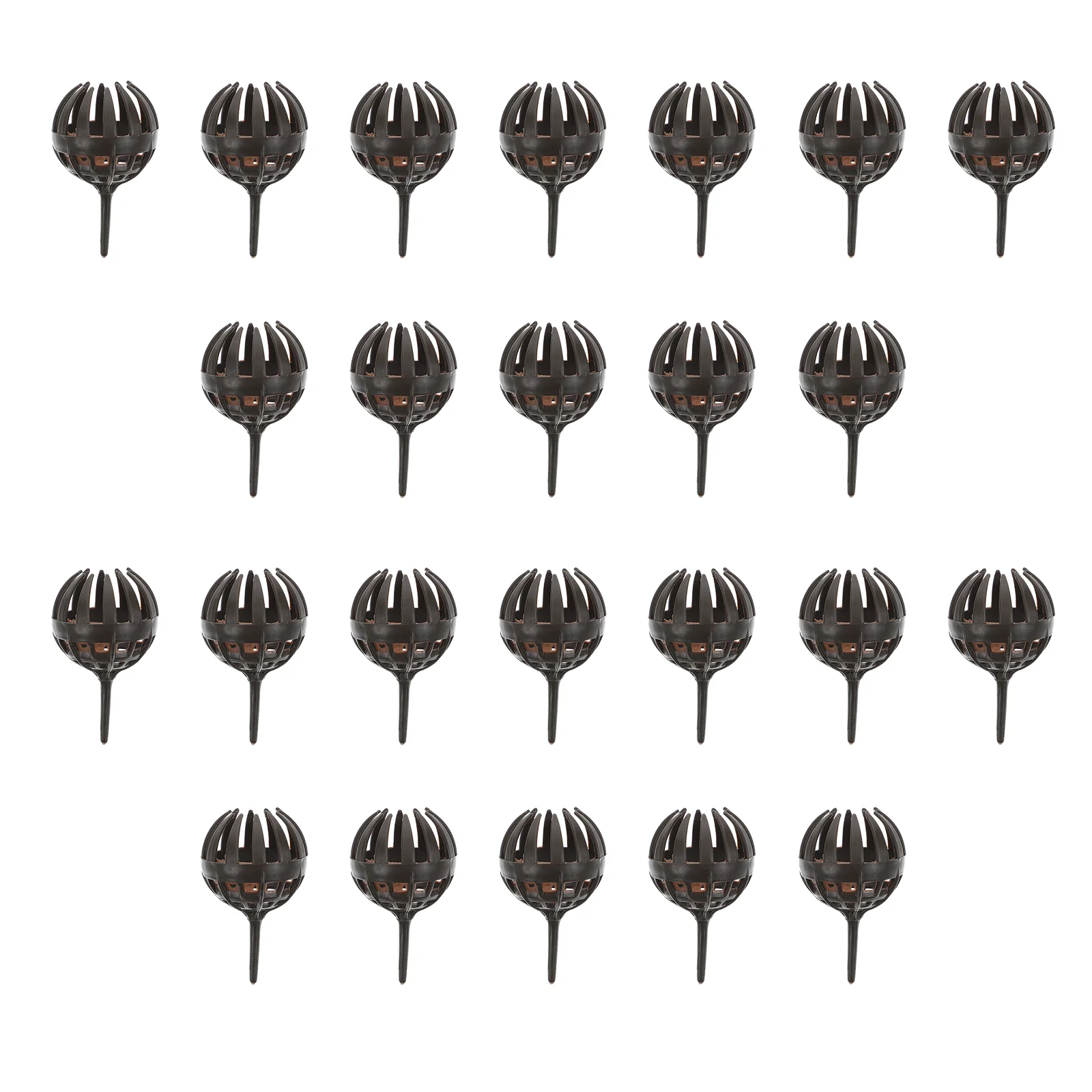 

50pcs Plastic Flowerpot Fertilizer Boxes Practical Bonsai Fertilizer Containers