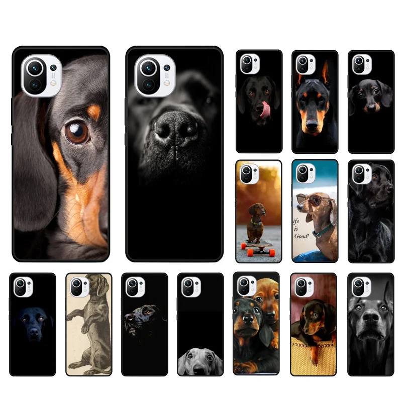 

Labrador dachshund Puppy Dog Phone Case for Xiaomi 12 Mi 10T 11T 11 Pro 10 10T 11 lite 10pro 11Ultra Poco X3 Pro Poco F3 M3