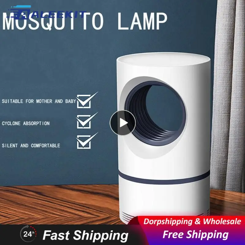 

Светодиодная лампа для ночного освещения, аккумуляторная лампа для комаров, электронная лампа для дома, заднего двора, ловушка для насекомых