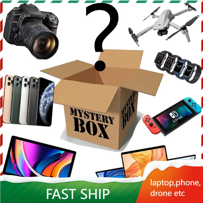 

Most Popular Lucky Mystery Boxes 100% Winning High Quality Surprise Gift Blind Box Digital Home Product 2022 Christmas Gift
