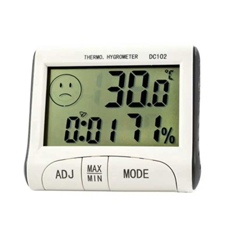 

High Accuracy Weather Station Digital Thermometer Hygrometer Meter Alarm Clock Indoor Electronic Temperature Humidity Monitor