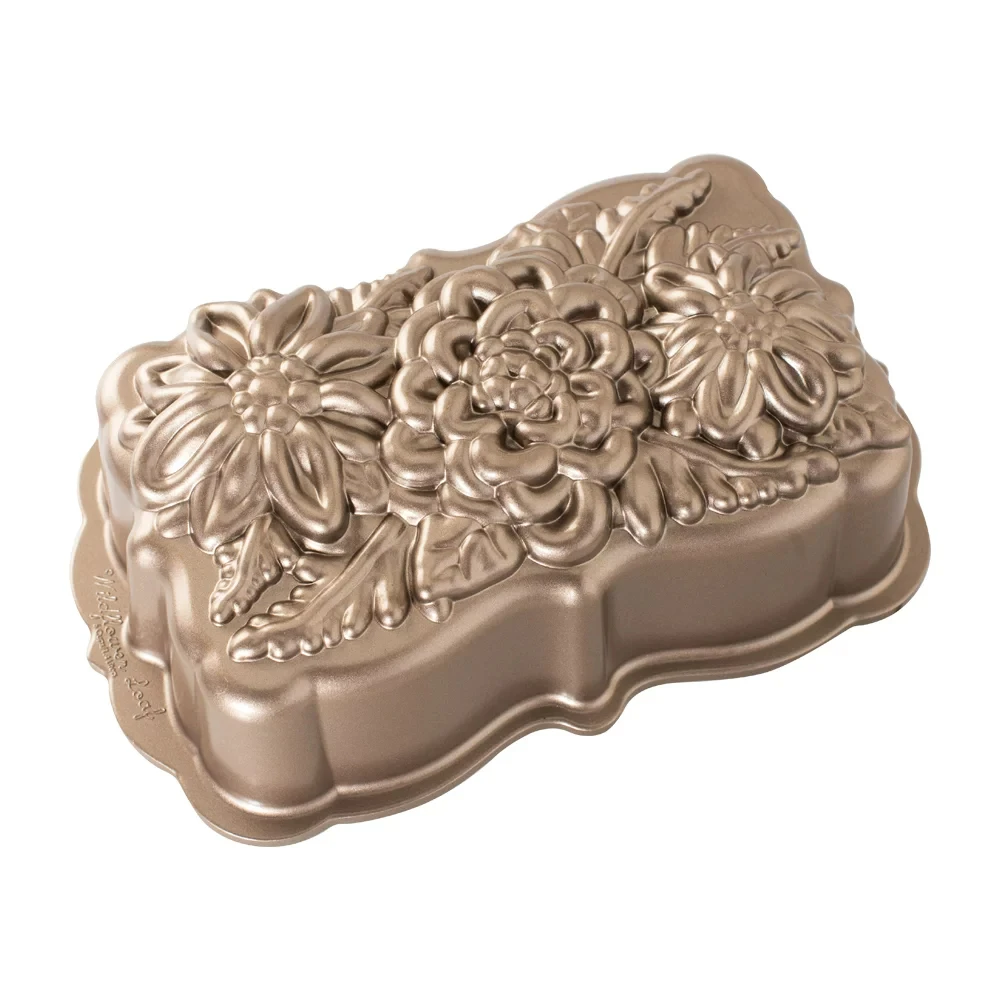 

Loaf Nonstick Aluminum Pan, Toffee, 9.5" x 5.6" x 3.1"