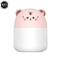 home bedroom aroma diffuser with colorful atmosphere light cute pet pattern portable cold fog air humidifier