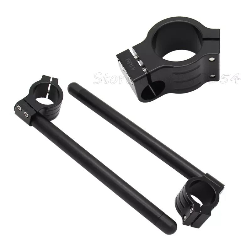

NEW2023 Universal Racing Adjustable CNC 31 32 33 35 36 37 39 41 43 50 51 MM Clip On Ons Fork Handlebars Handle Bar Cafe Racer Mo