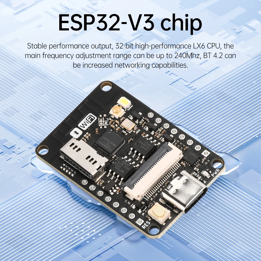 ESP32 ESP32-CAM WiFi модуль Bluetooth V3 CAM плата разработки Type-C OV2640 камера